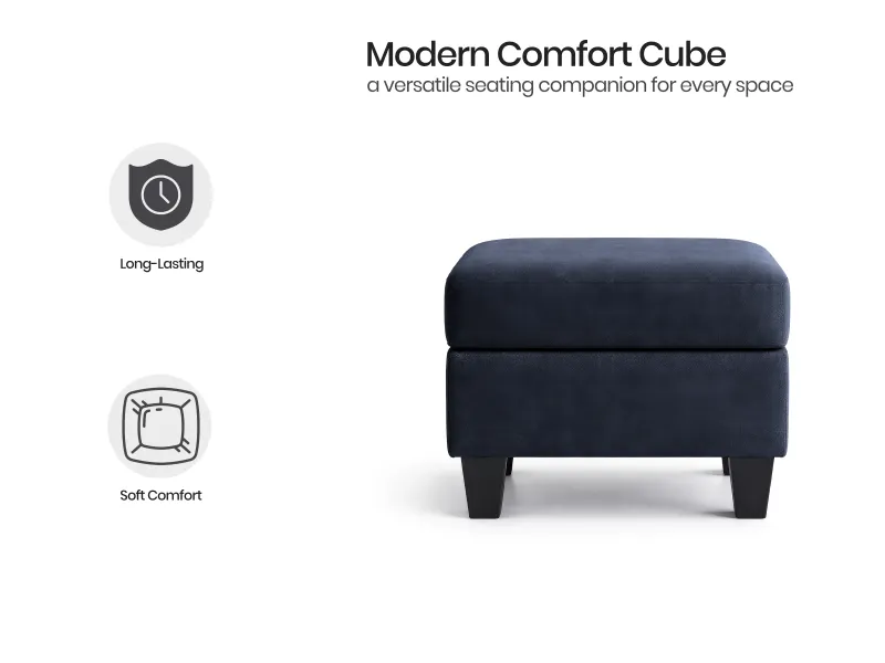 Erica Ottoman Pouffes for Sitting